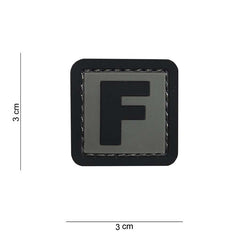 Embleem 3D PVC F - Identificare Tactică Avansată