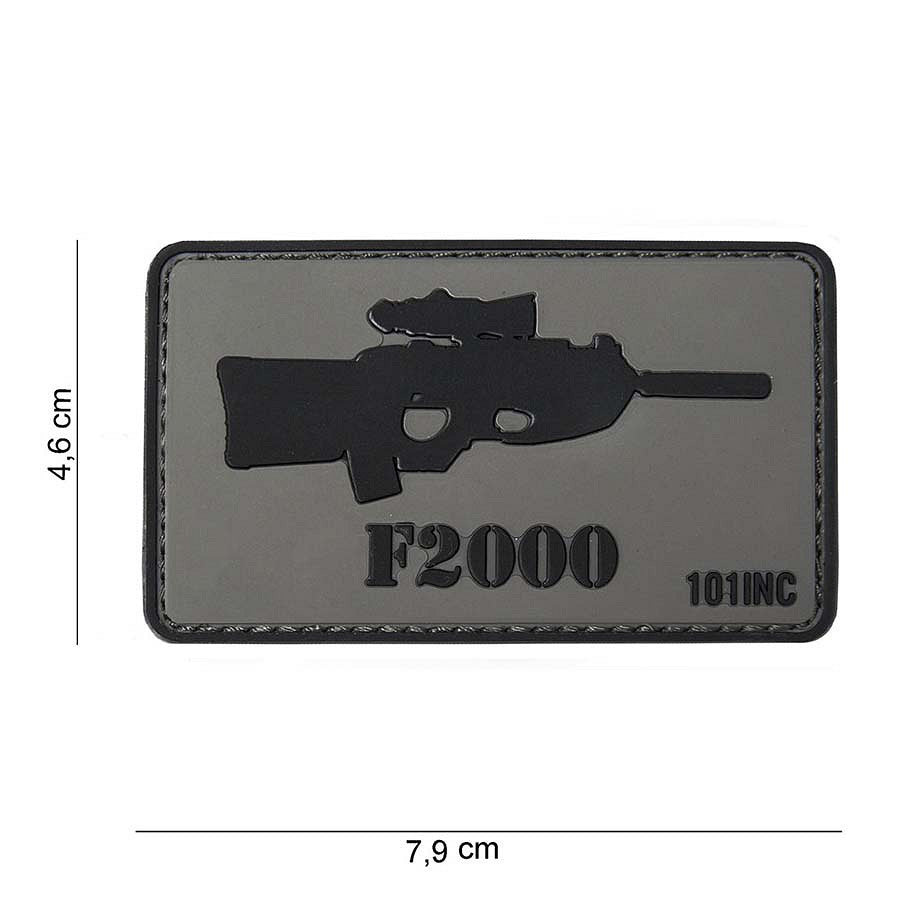 Embleem 3D PVC F2000 - Semn Distinctiv de Forță