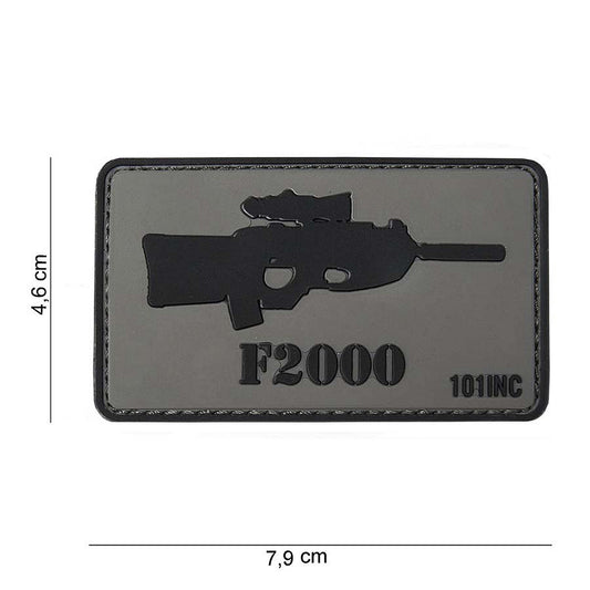 Embleem 3D PVC F2000 - Semn Distinctiv de Forță