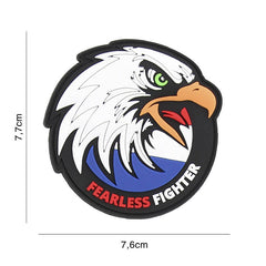 Embleem 3D PVC Fearless eagle #9110 - Afirmă-ți Curajul Tău
