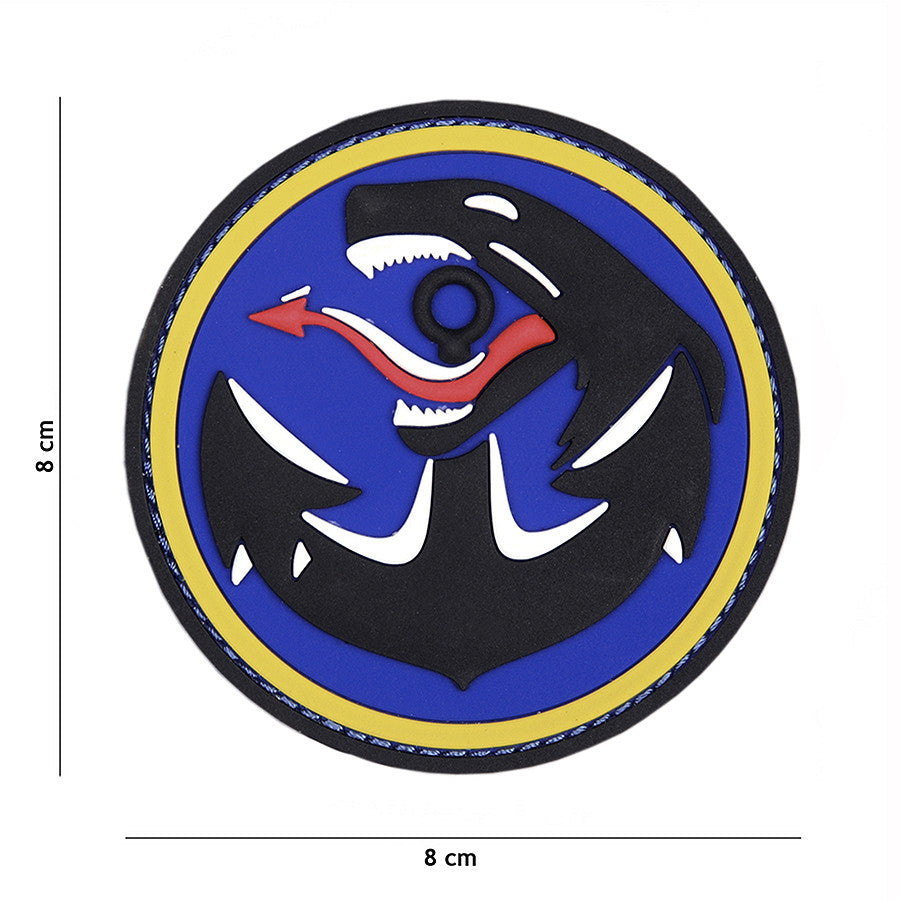 Embleem 3D PVC Formoza Albastru - Identitate Tactică Durabilă