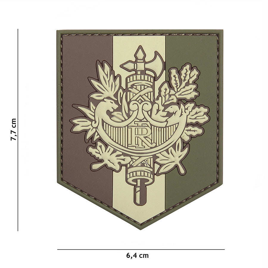 Embleem 3D PVC Frans schild #20062 - Identitate Tactică și Rezistență Superioră