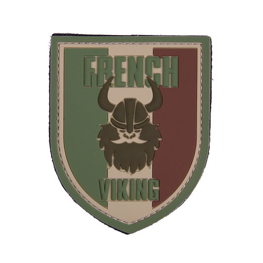 Embleem 3D PVC French Viking Subdued - Afirmă-ți Spiritul Războinic