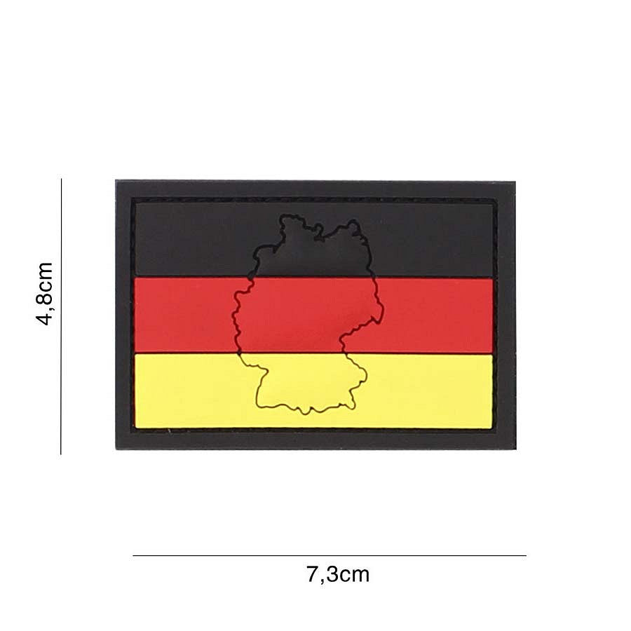 Embleem 3D PVC Germania #4124 - Afirmă-ți Prezența Tactică