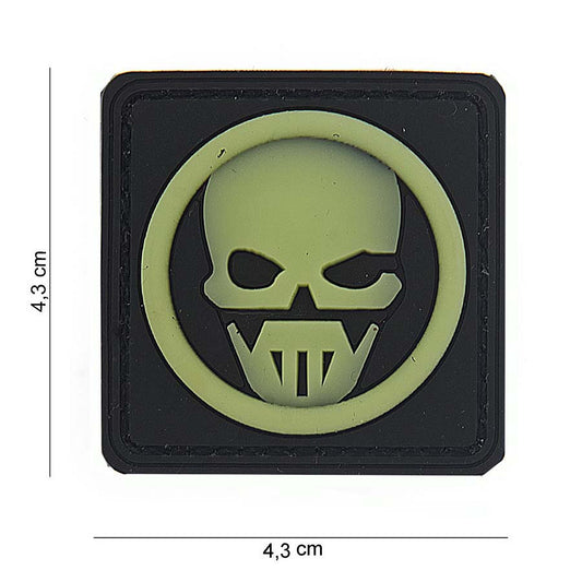 Embleem 3D PVC Ghost #11169 - Afirmă-ți Prezența Tăcută