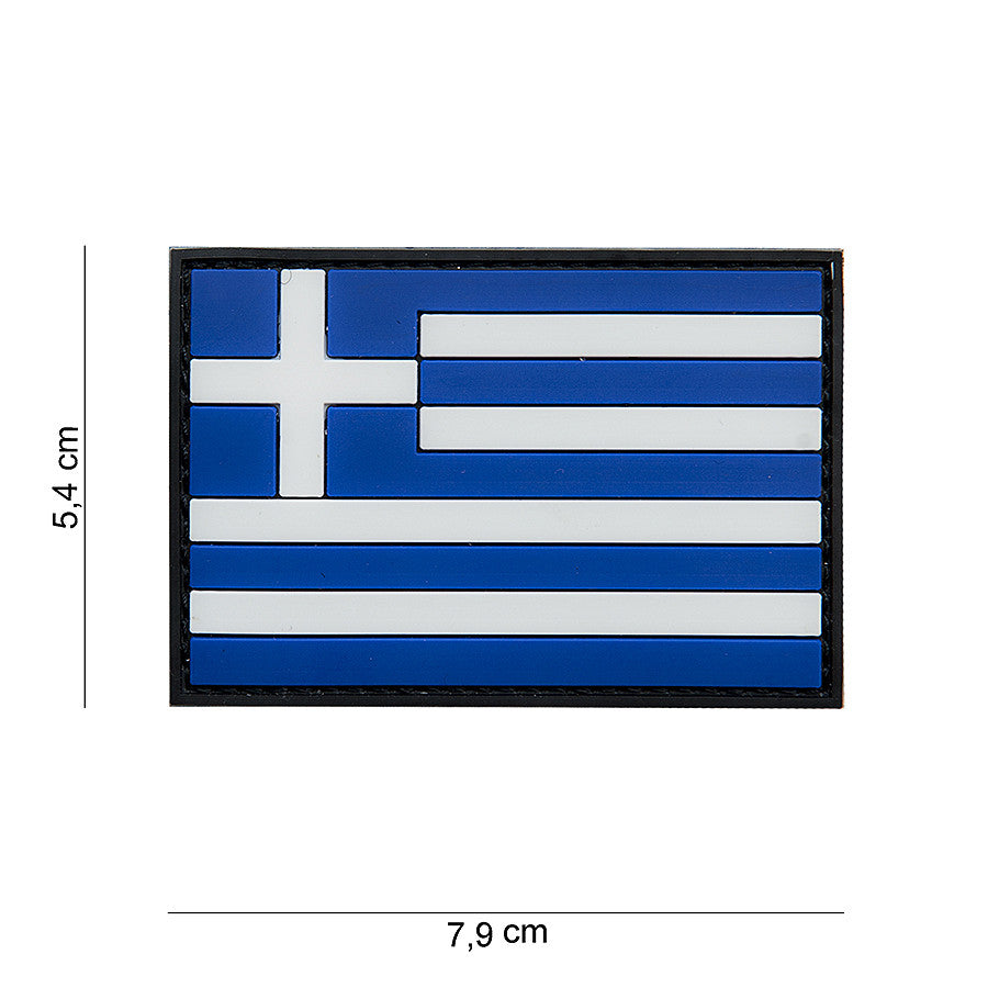 Embleem 3D PVC Griekenland Tactical - Afirmă-ți Apartenența