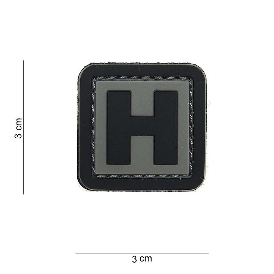 Embleem 3D PVC H #15018 - Personalizare Tactică Durabilă