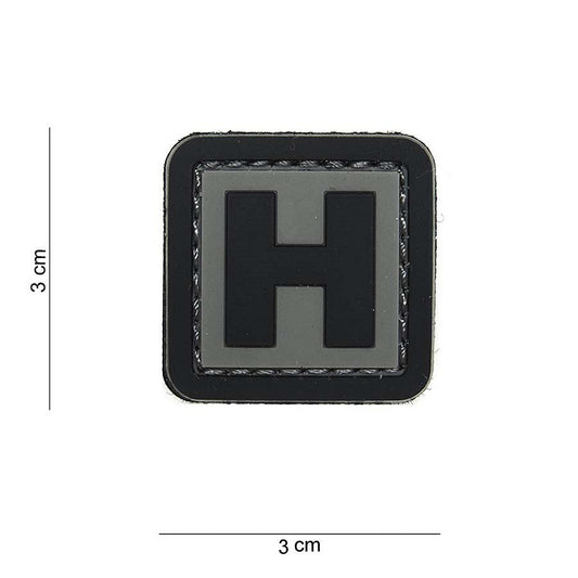 Embleem 3D PVC H #15018 - Personalizare Tactică Durabilă