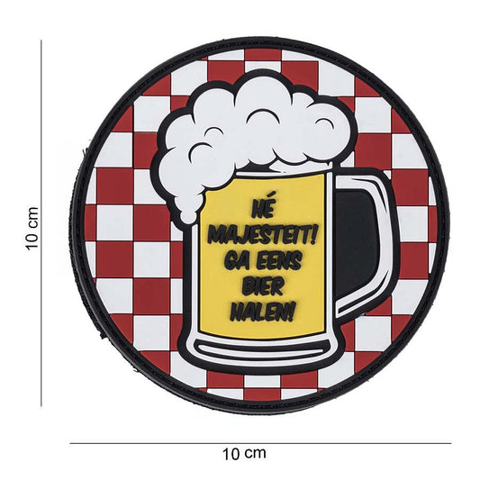 Embleem 3D PVC Hé majesteit! #10040 - Semn distinctiv al puterii