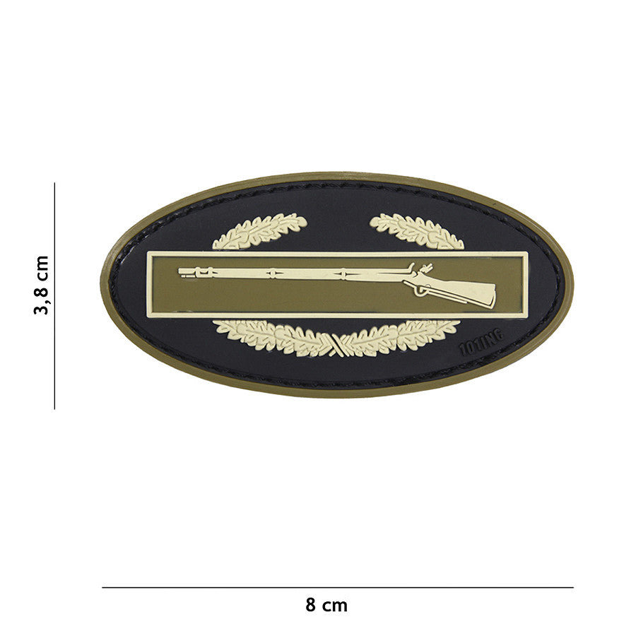 Embleem 3D PVC Infantry Coyote - Afirmă-ți Apartenența Tactice