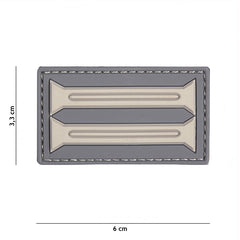 Embleem 3D PVC Insignia Germană Gri - Afirmă-ți Identitatea Tactică