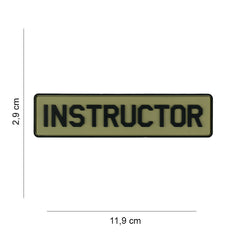 Embleem 3D PVC Instructor #15082 - Afirmă-ți Autoritatea pe Teren