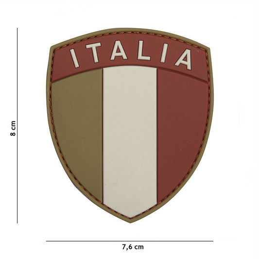 Embleem 3D PVC Italia - Afirmă-ți Identitatea Tactică