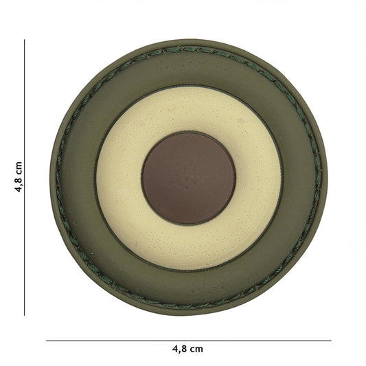 Embleem 3D PVC Italian Air Force Woodland - Distincție Tactică Durabilă