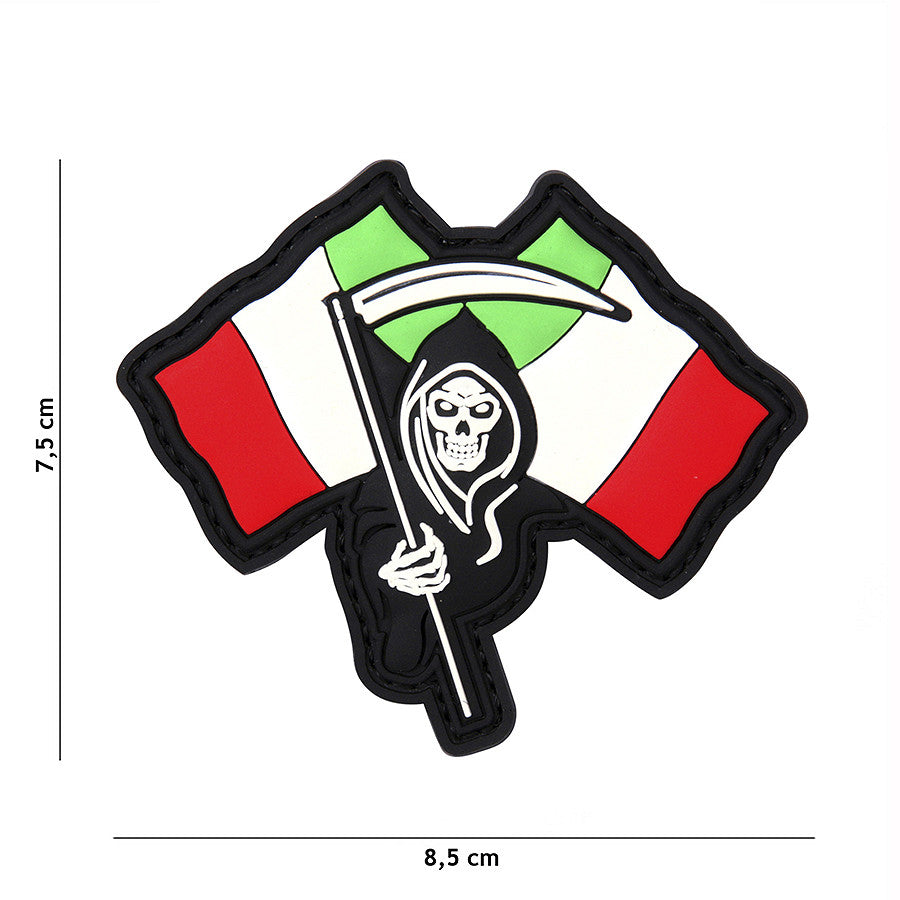 Embleem 3D PVC Italian Reaper - Afirmă-ți Identitatea Tactică