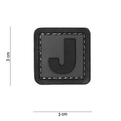 Embleem 3D PVC J #15020 - Identificare Tactică Durabilă