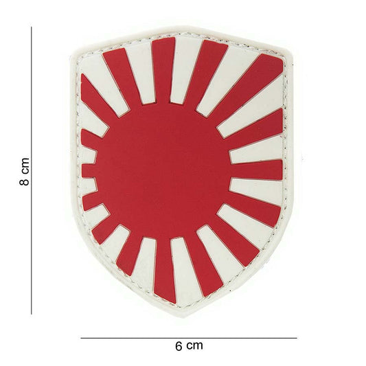 Embleem 3D PVC Japanse Oorlog #10022 - Afirmă-ți Spiritul Războinic