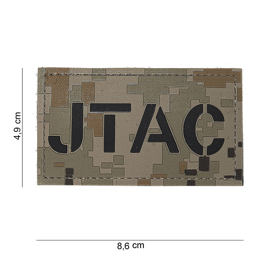 Embleem 3D PVC JTAC Digital Desert - Simbolul Preciziei în Misiune