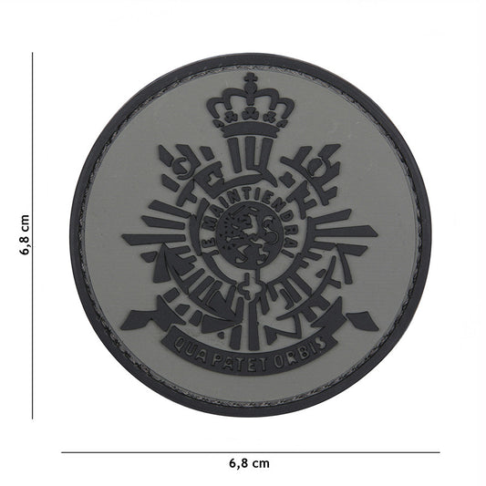 Embleem 3D PVC Korps Mariniers Gri - Afirmă-ți Identitatea Tactică