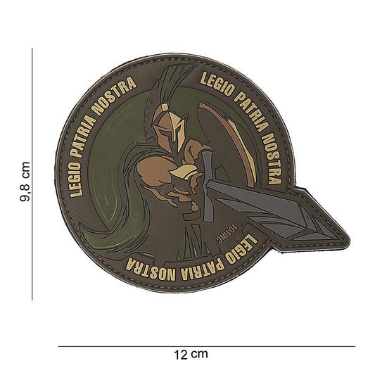 Embleem 3D PVC Legio Patria Nostra Verde - Afirmă-ți Loialitatea