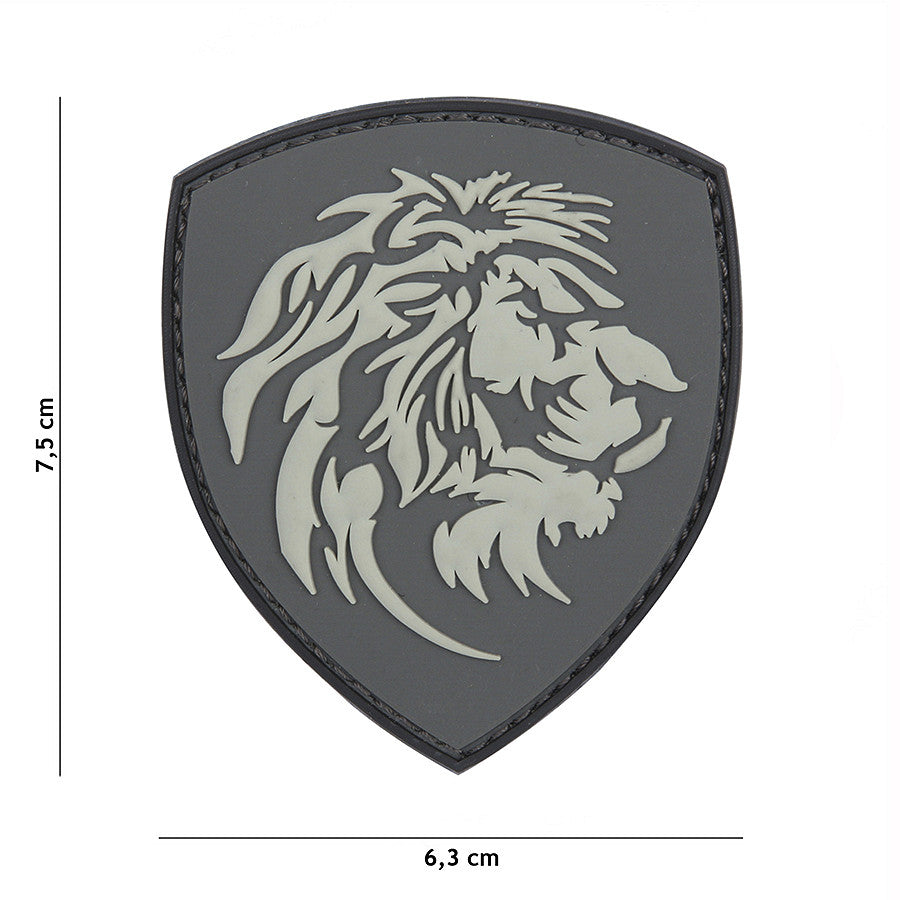 Embleem 3D PVC Leu Olandez Gri - Stil, Aderență și Durabilitate