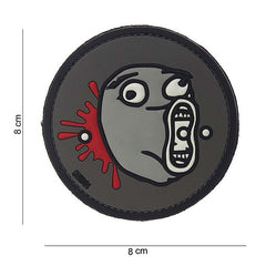 Embleem 3D PVC Lol face #10057 Design Unic - Exprimă-ți Atitudinea