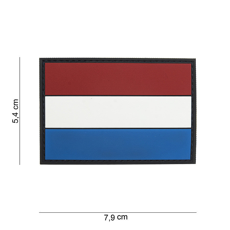 Embleem 3D PVC Luxemburg Multicolor - Afirmă-ți Identitatea Tactică