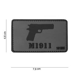 Embleem 3D PVC M1911 - Identitate Tactică de Elită