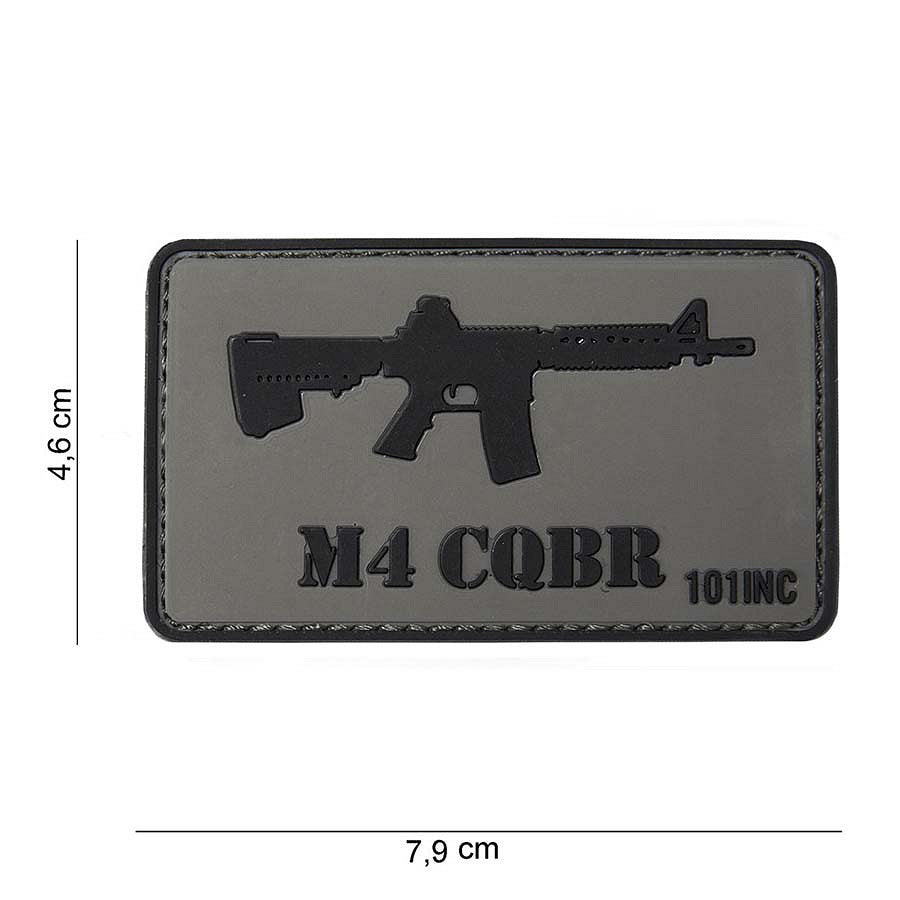 Embleem 3D PVC M4 CQBR - Exprimă-ți Forța Tactica