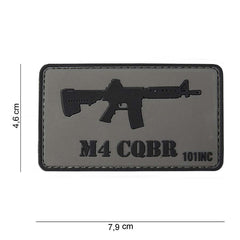 Embleem 3D PVC M4 CQBR - Exprimă-ți Forța Tactica