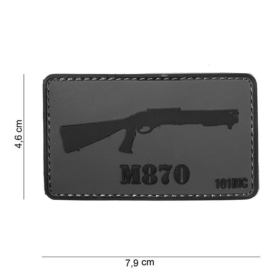 Embleem 3D PVC M870 - Personalizare Durabilă & Rapidă