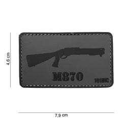 Embleem 3D PVC M870 - Personalizare Durabilă & Rapidă