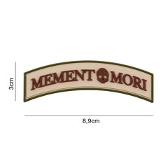 Embleem 3D PVC Memento Mori (tab) - Simbol al Rezilienței