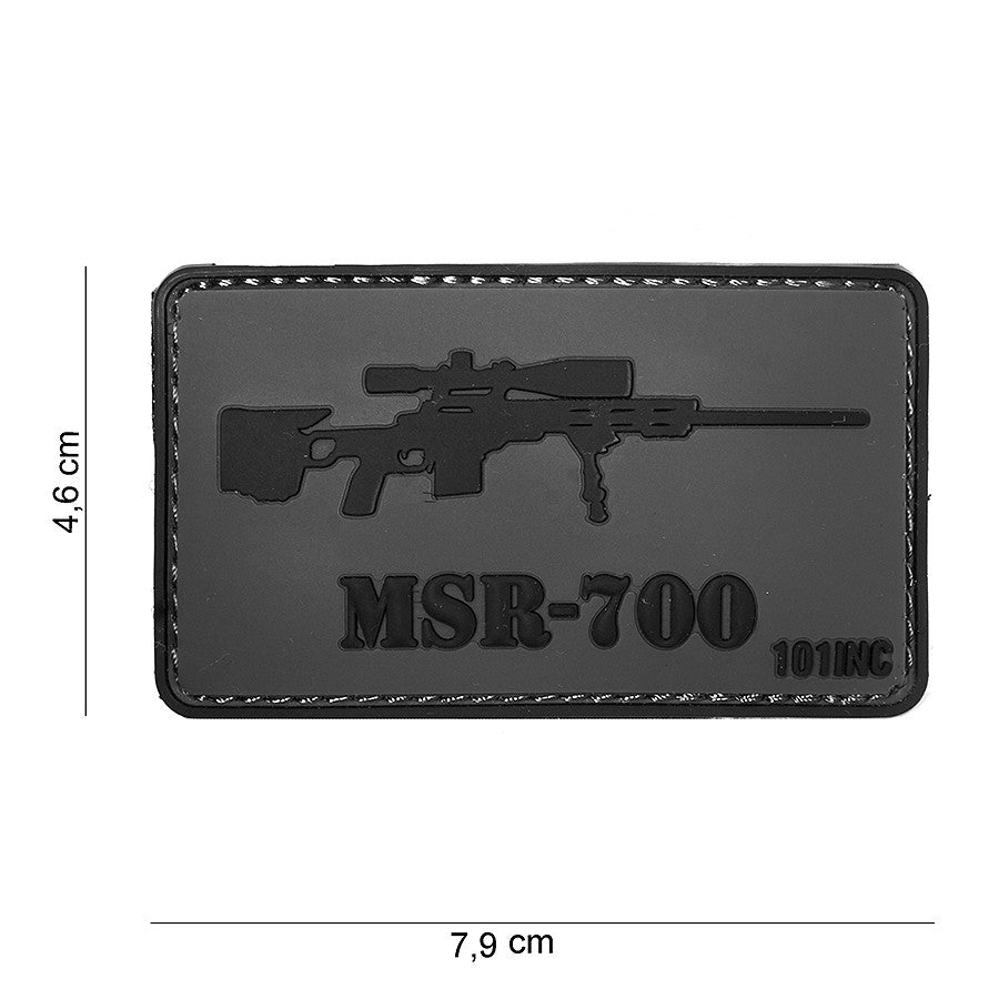 Embleem 3D PVC MSR-700 Design Tactic - Identitate Tactica Impecabila