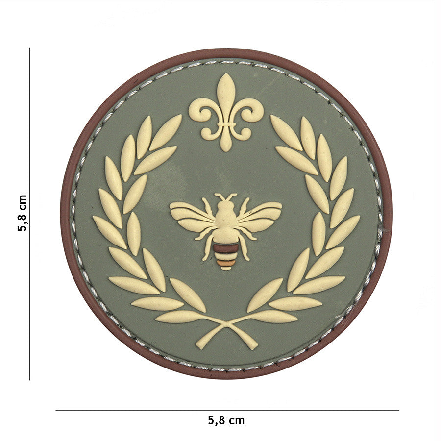 Embleem 3D PVC Napoleon Verde - Afirmă-ți Identitatea Tactică