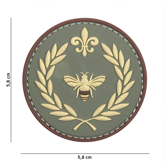 Embleem 3D PVC Napoleon Verde - Afirmă-ți Identitatea Tactică
