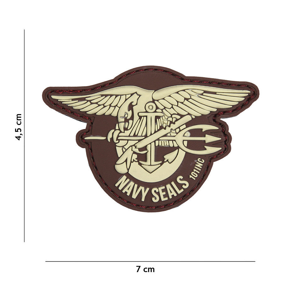 Embleem 3D PVC Navy Seals Maro Tactical - Autenticitate și Rezistență