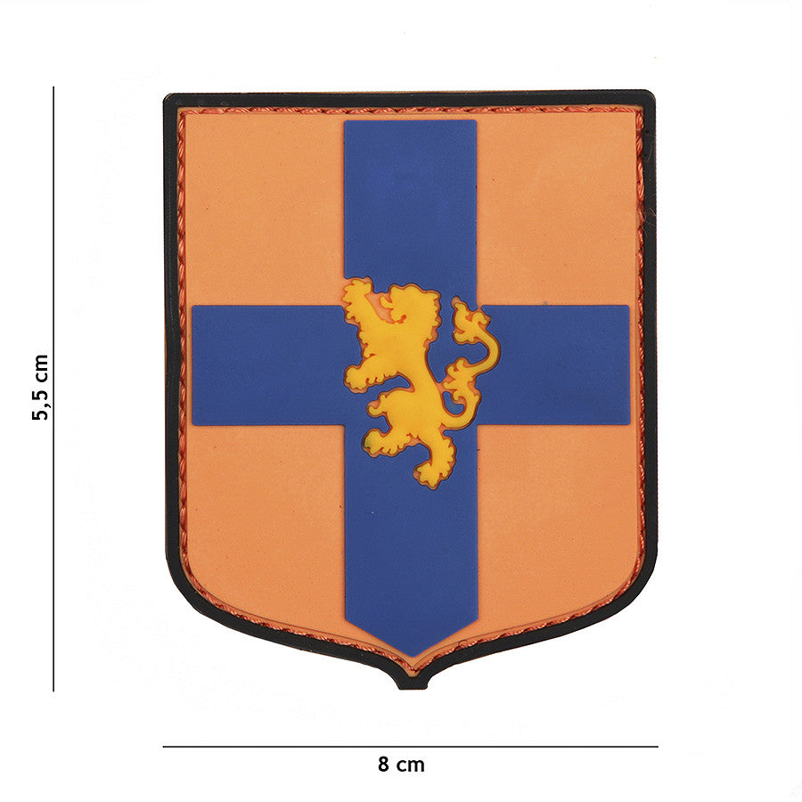 Embleem 3D PVC Nederland Schild Portocaliu - Afirmă Identitatea Tactică