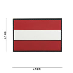 Embleem 3D PVC Oostenrijk #15059 - Identitate Tactica Fara Compromis