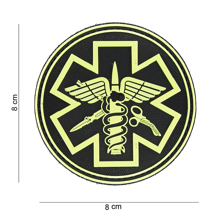 Embleem 3D PVC Para medic - Identificare Rapidă Vitală