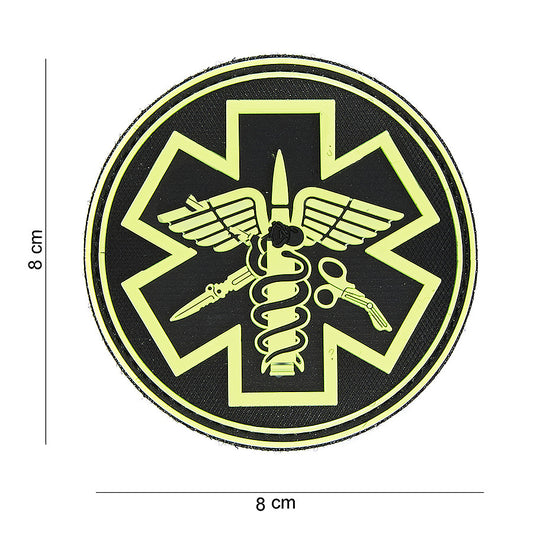 Embleem 3D PVC Para medic - Identificare Rapidă Vitală