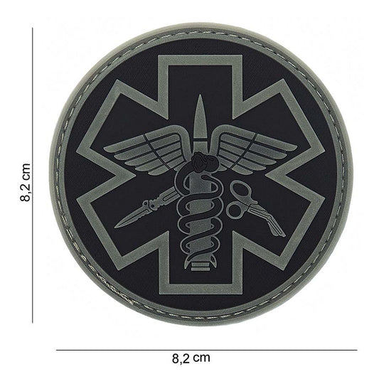 Embleem 3D PVC Para medic Tactic - Identificare Rapidă Vitală