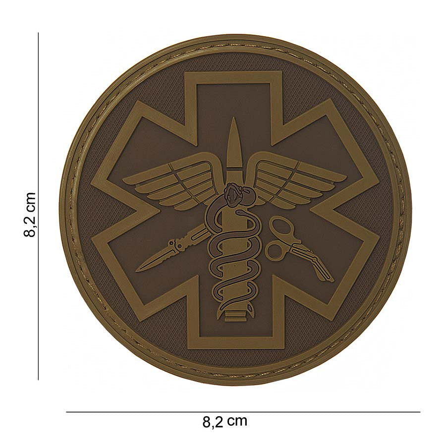Embleem 3D PVC Para medic Tactical - Identificare Rapidă Esențială