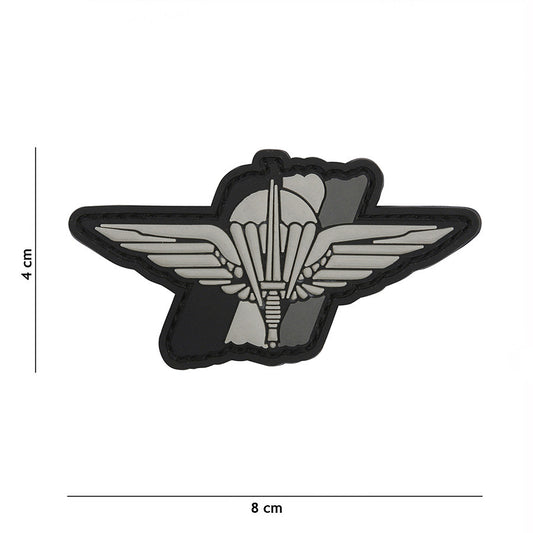 Embleem 3D PVC Para Wing Gri Militare - Identitate Tactică Asigurată