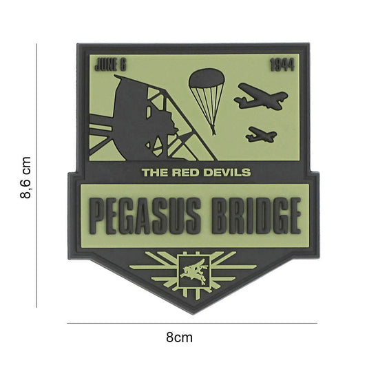 Embleem 3D PVC Pegasus Bridge #7123 - Omagiu și Rezistență