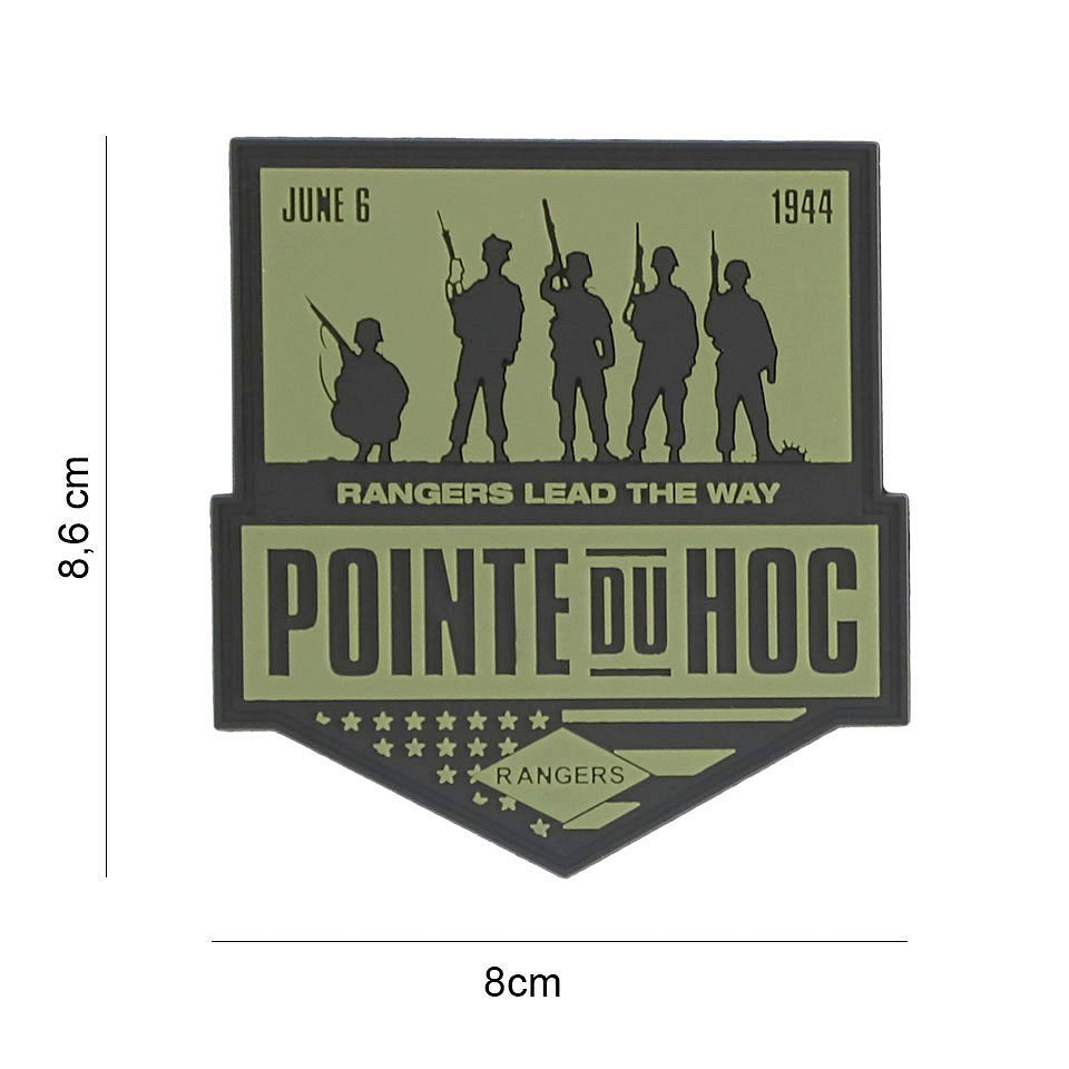 Embleem 3D PVC Pointe du Hoc #7119 - Onoare și Determinare