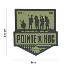 Embleem 3D PVC Pointe du Hoc #7119 - Onoare și Determinare
