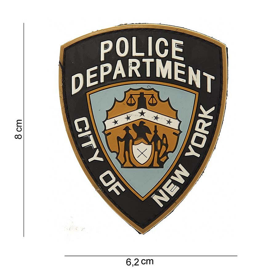 Embleem 3D PVC Police Department #13038 - Afirmă-ți Autoritatea