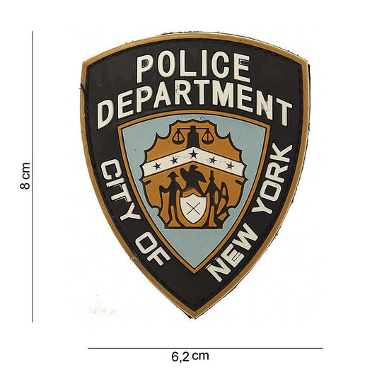 Embleem 3D PVC Police Department #13038 - Afirmă-ți Autoritatea
