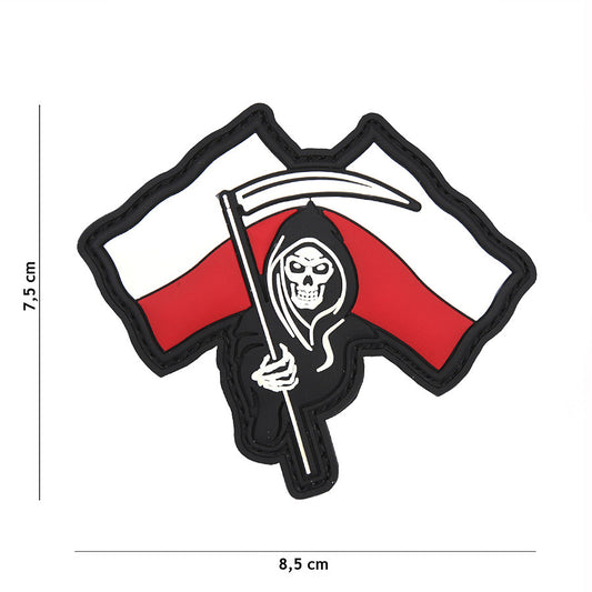 Embleem 3D PVC Polish Reaper #2059 - Afirmă-ți Prezența